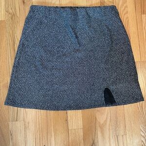 Metallic Mini skirt NWOT